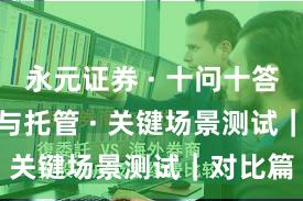 永元证券 · 十问十答 · 实盘与托管 · 关键场景测试｜对比篇