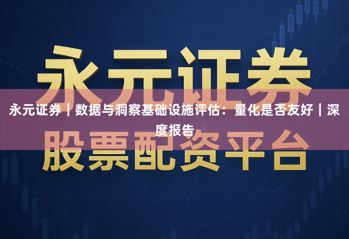 永元证券｜数据与洞察基础设施评估：量化是否友好｜深度报告