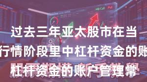 过去三年亚太股市在当前结构性行情阶段里中杠杆资金的账户管理常