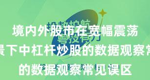 境内外股市在宽幅震荡周期背景下中杠杆炒股的数据观察常见误区