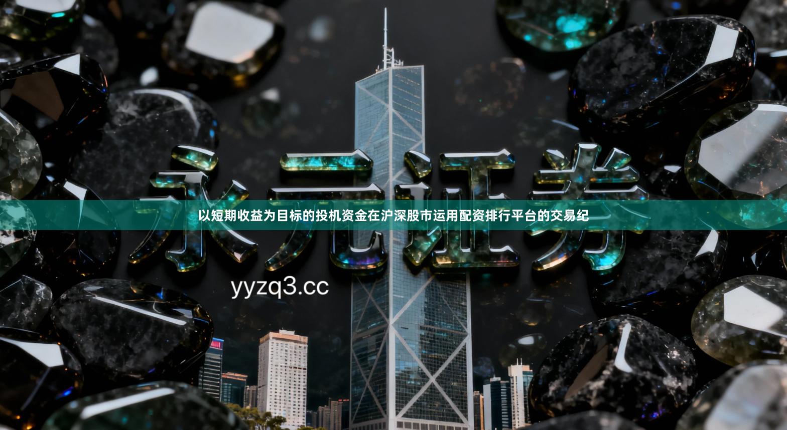 以短期收益为目标的投机资金在沪深股市运用配资排行平台的交易纪
