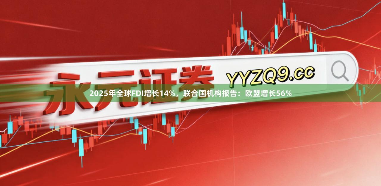 2025年全球FDI增长14%，联合国机构报告：欧盟增长56%