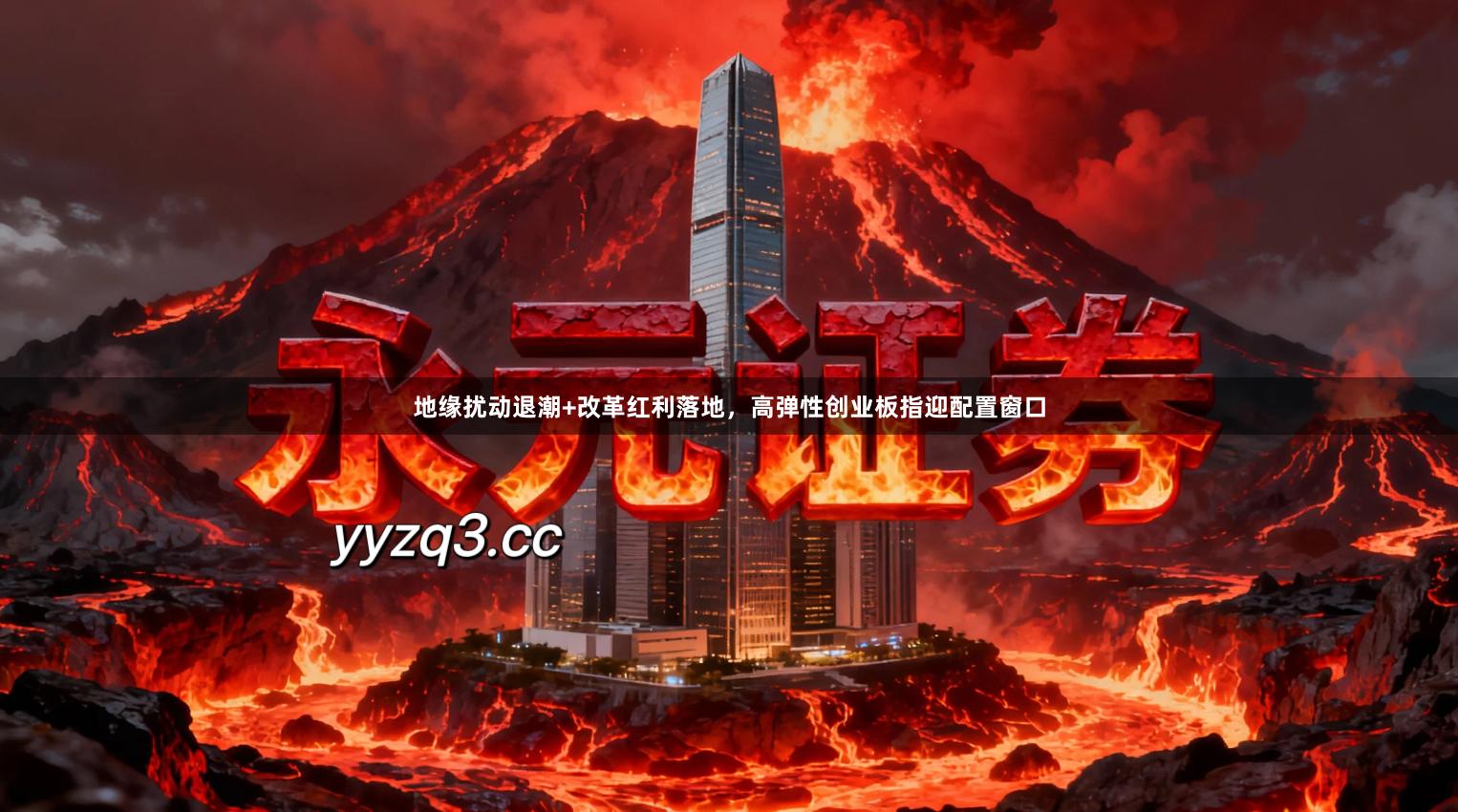 地缘扰动退潮+改革红利落地，高弹性创业板指迎配置窗口
