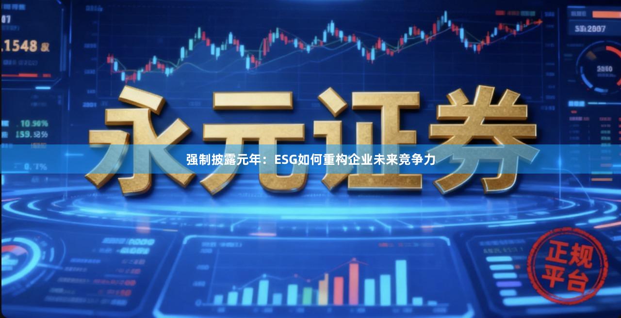 强制披露元年：ESG如何重构企业未来竞争力