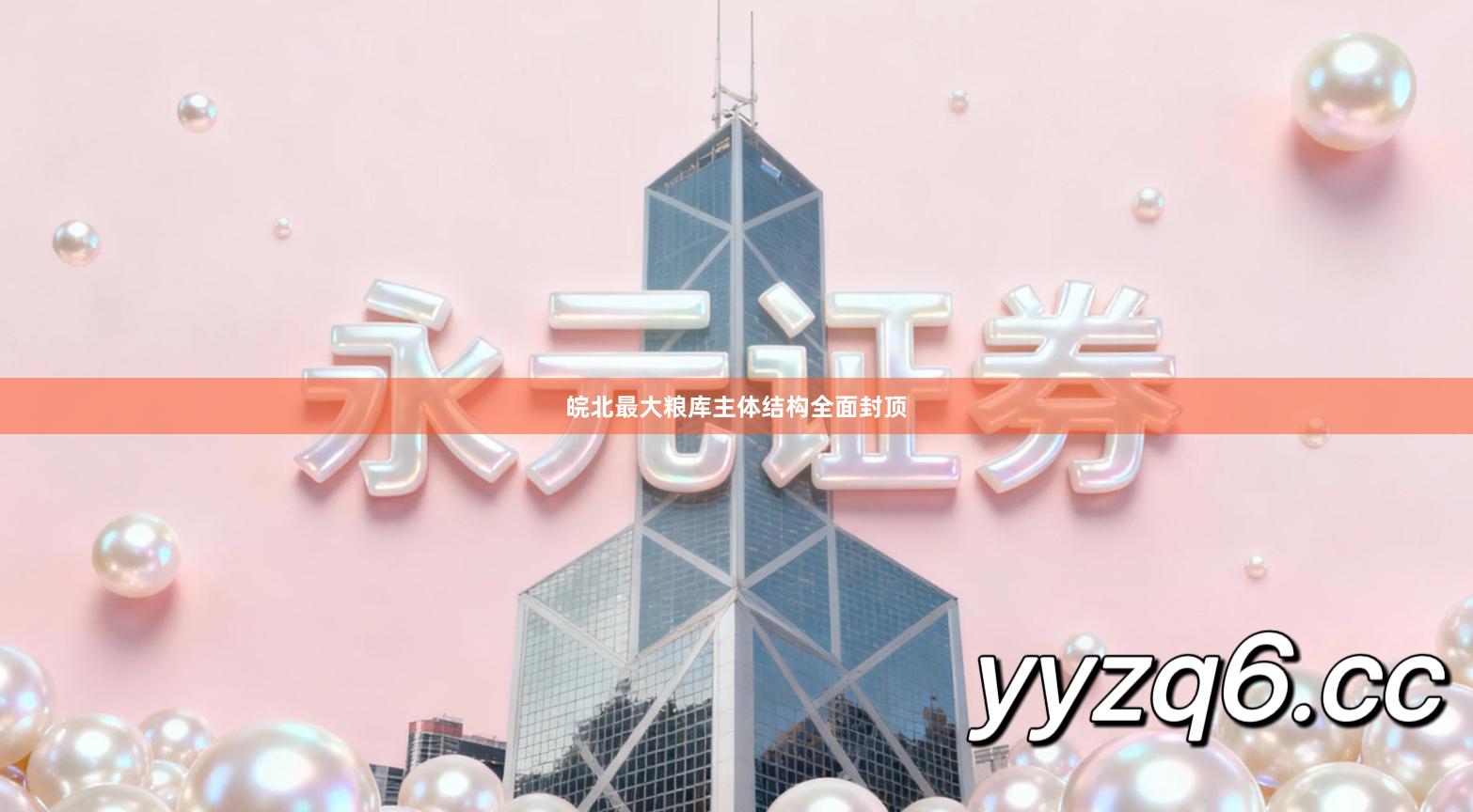 皖北最大粮库主体结构全面封顶