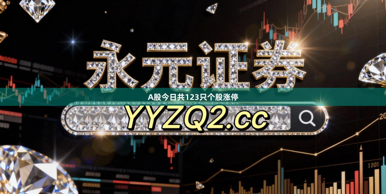 A股今日共123只个股涨停