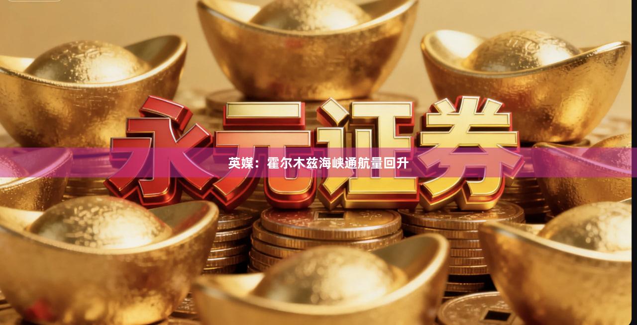 英媒：霍尔木兹海峡通航量回升