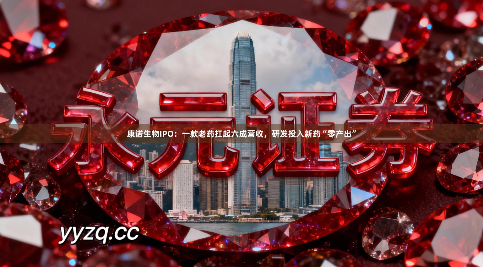 康诺生物IPO：一款老药扛起六成营收，研发投入新药“零产出”