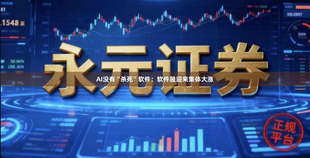AI没有“杀死”软件：软件股迎来集体大涨