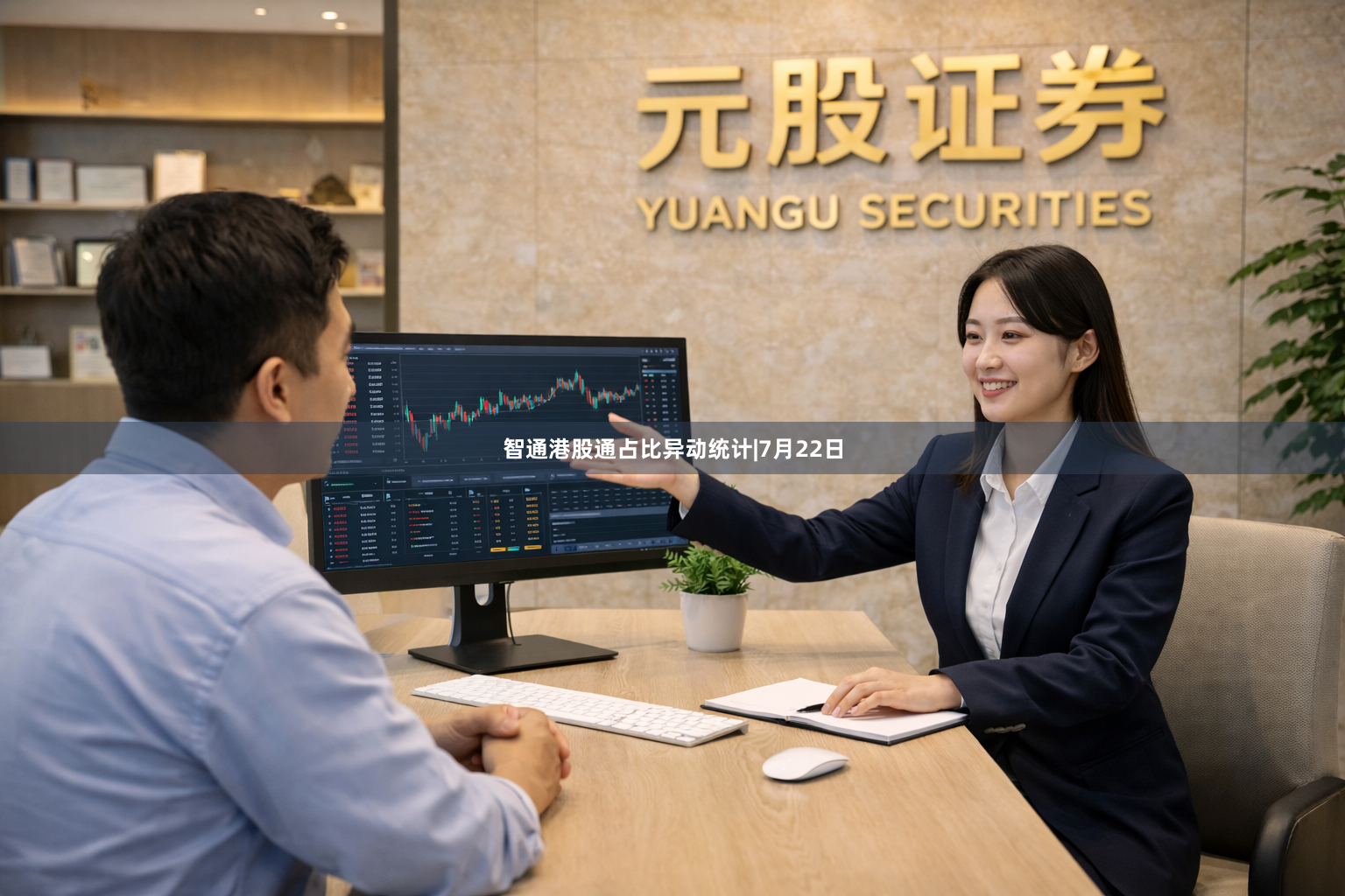 智通港股通占比异动统计|7月22日