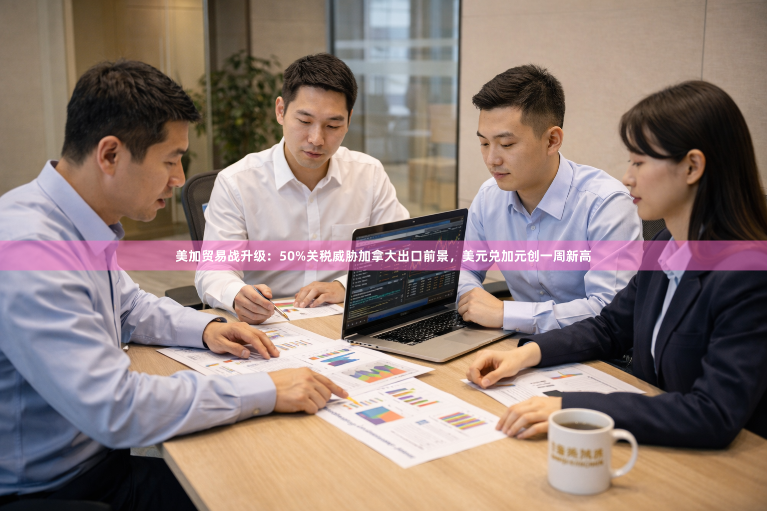 美加贸易战升级：50%关税威胁加拿大出口前景，美元兑加元创一周新高